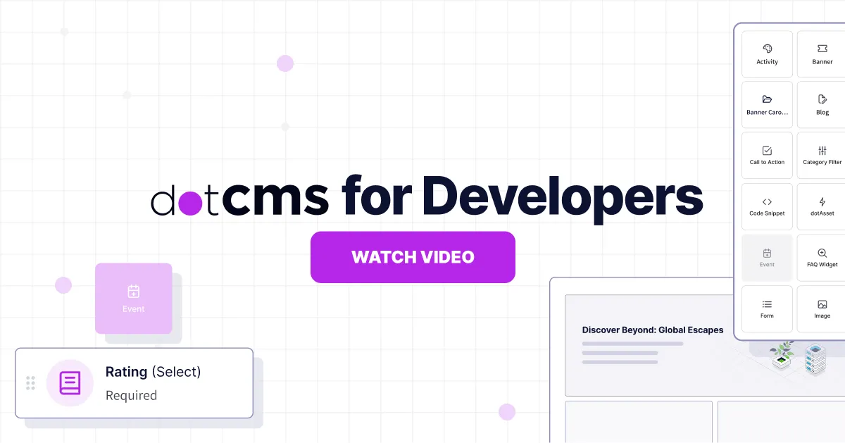 Meet dotCMS | Leading Universal CMS for Developers and DevOps