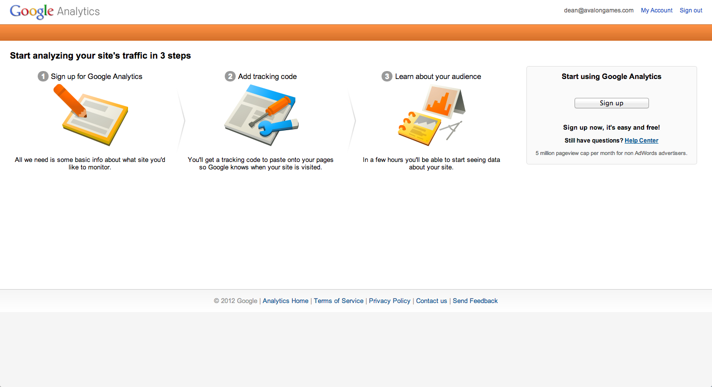 configure google analytics dotcms