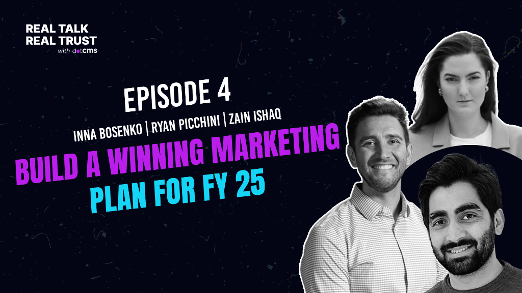 Build a Winning Marketing Plan for FY ‘25 with Inna Bosenko, VP of Marketing at dotCMS